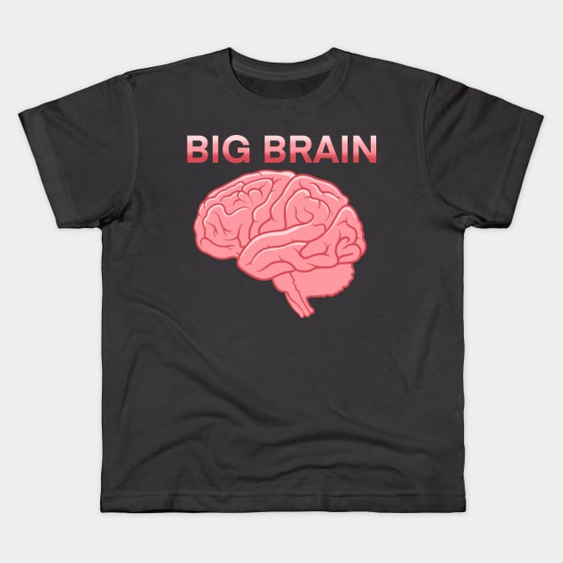 Big Brain Kids T-Shirt by DahlisCrafter